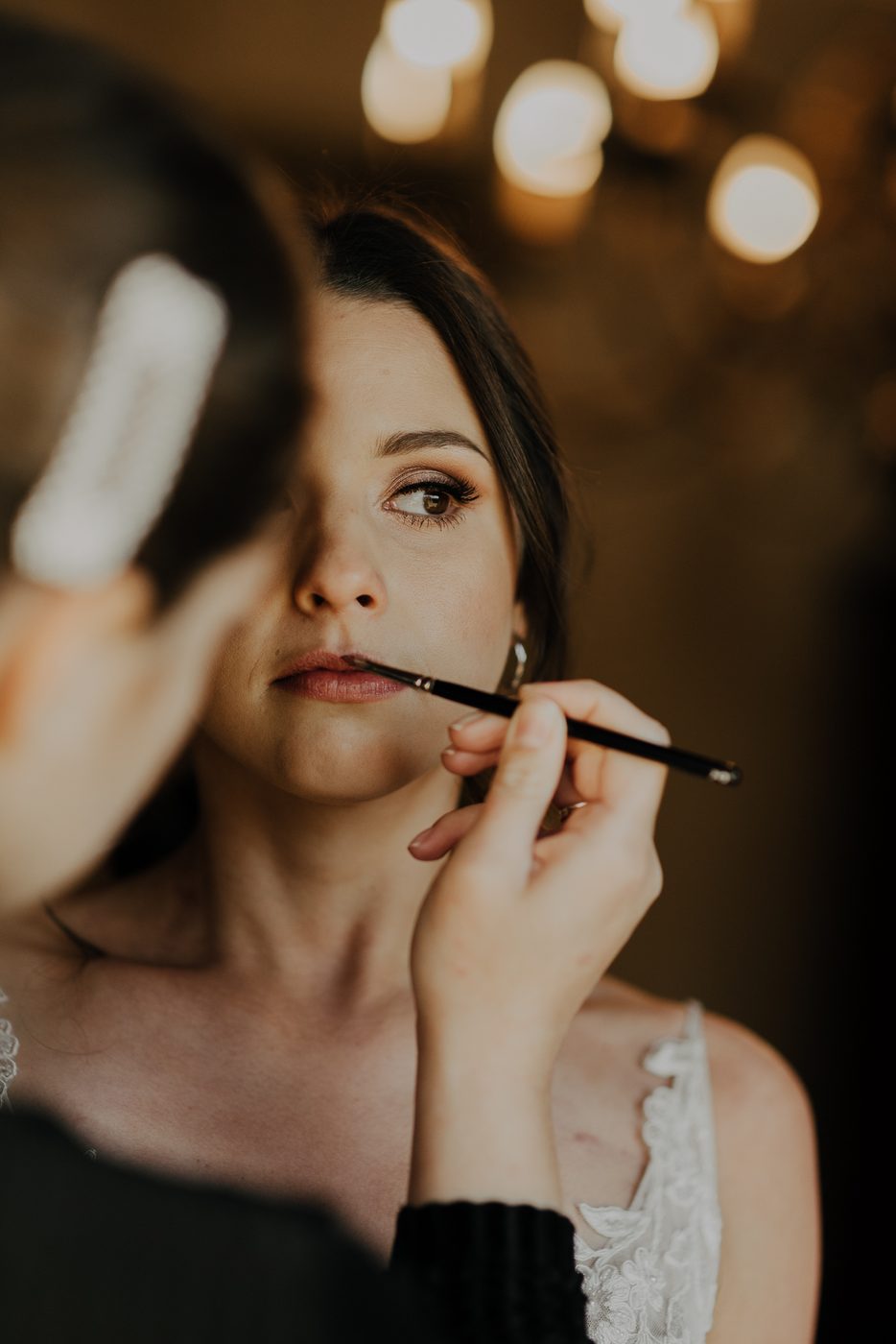 Bridal make-up and hair styling